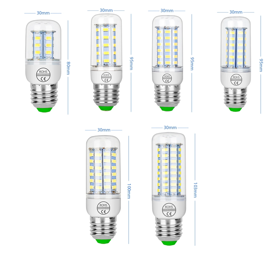 220V Energy Saving LED Lamp G4/G9/E11/E12/E14/E17/Ba15D LED Bulbs E14 LED Lights for Sale