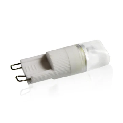 Adaptador de lâmpada G4 para G9 1.2W Epistar COB G9 LED COB AC110V 220V G9 LED Light