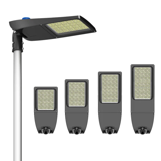 ENEC Garantia de 5 anos Iluminação de rua LED solar com soquete NEMA para fotocélula para soluções de cidades inteligentes