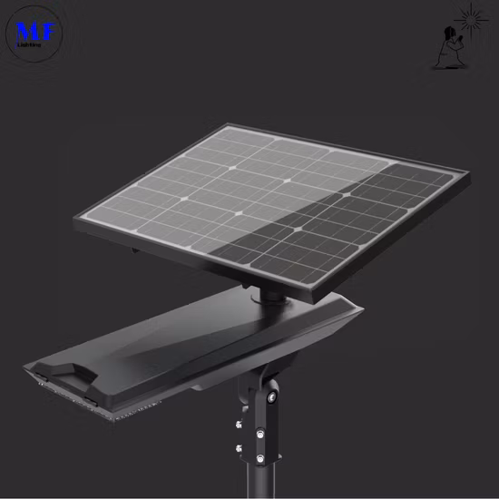 ENEC Garantia de 5 anos Iluminação de rua LED solar com soquete NEMA para fotocélula para soluções de cidades inteligentes